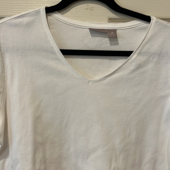 Chicos white tee, size 3 - Picture 3 of 3
